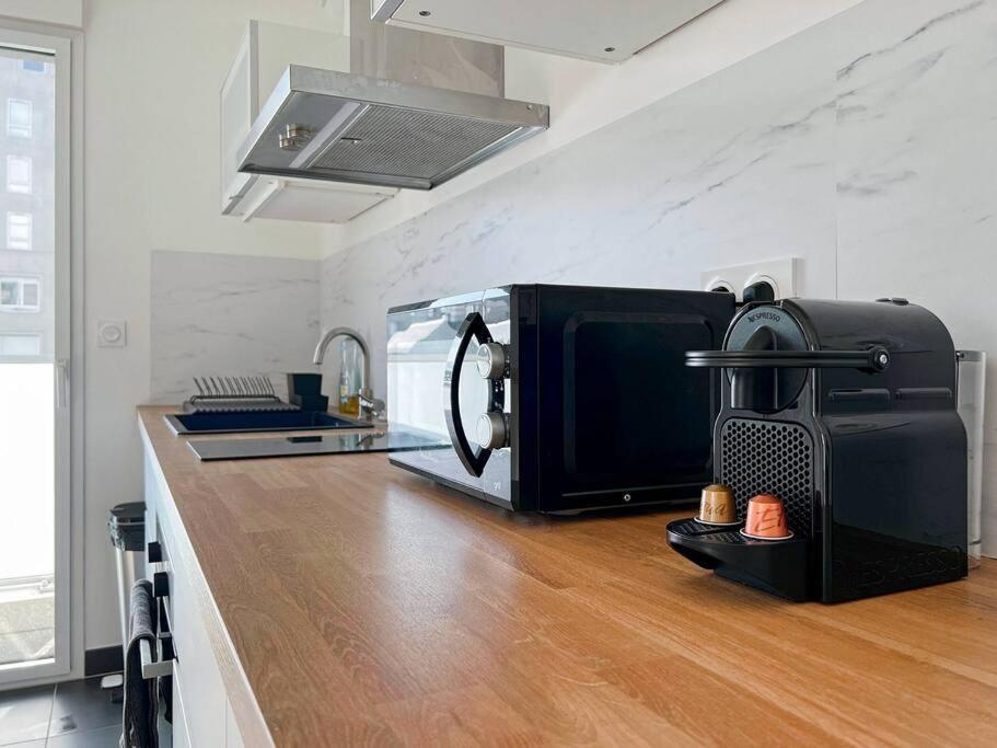 Perle De Baud - Centre - Luxueux - Fitness Apartment Rennes Luaran gambar