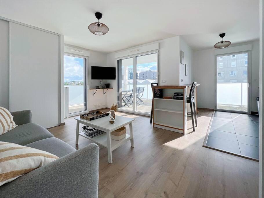 Perle De Baud - Centre - Luxueux - Fitness Apartment Rennes Luaran gambar