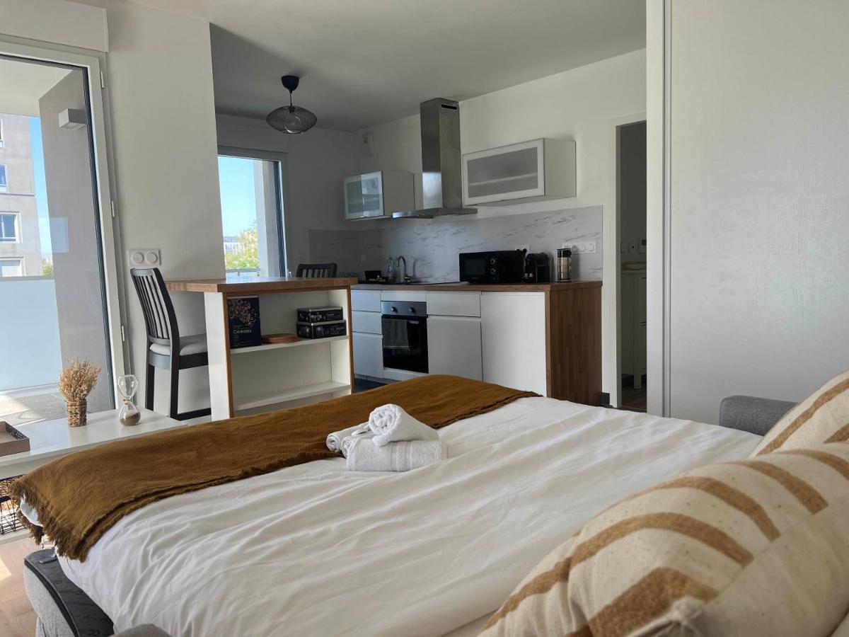 Perle De Baud - Centre - Luxueux - Fitness Apartment Rennes Luaran gambar